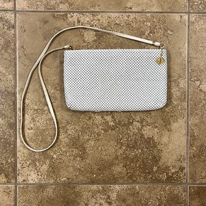 Whiting and Davis (like new) cross body metal mesh bag